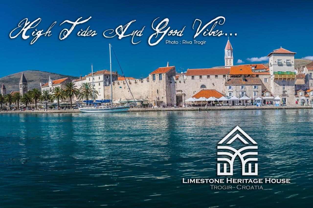 Limestone Heritage House Trogir Exteriör bild